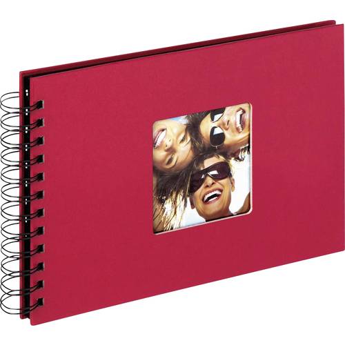 Thumbnail - walther+ design SA-109-R Spiralalbum (B x H) 23 cm x 17 cm Rot 40 Seiten
