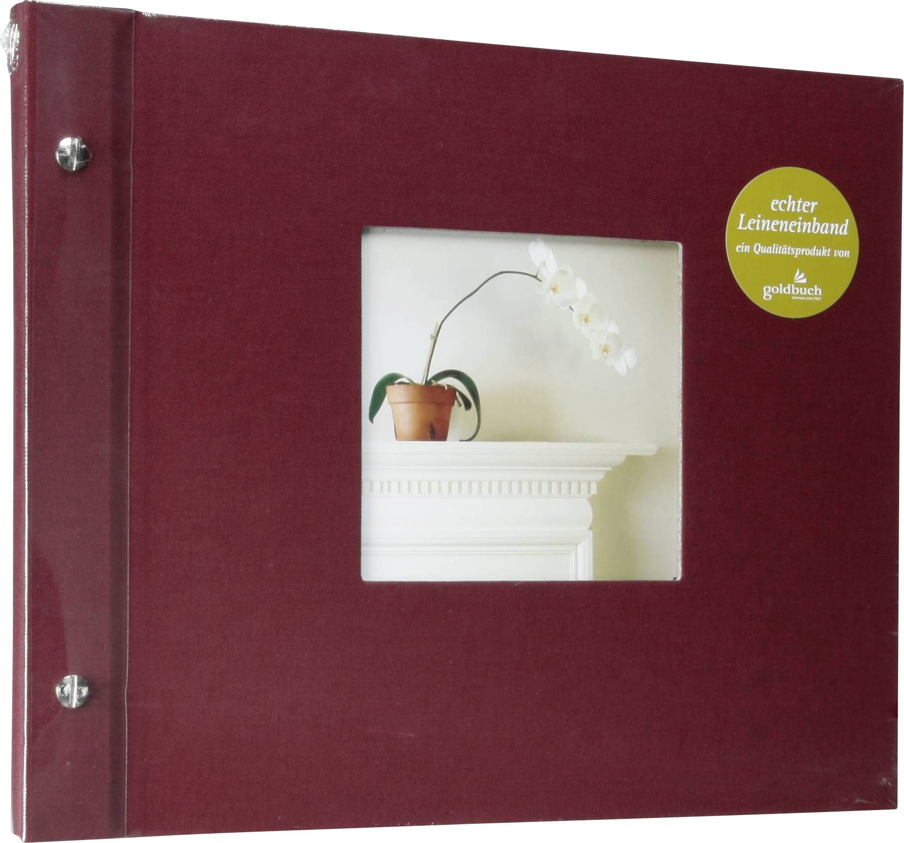 Goldbuch 26972 Fotoalbum (B x H) 30 cm x 25 cm Rot 40 Seiten