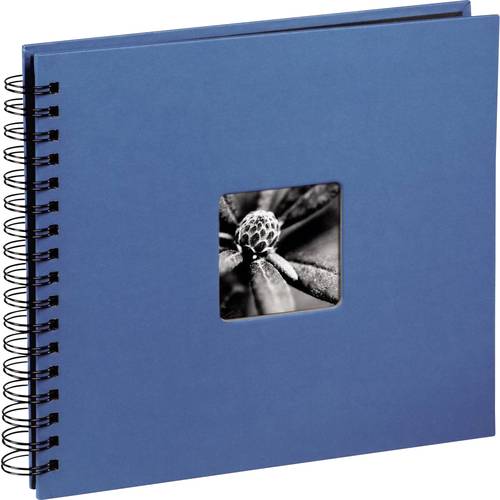 Thumbnail - hama 00113683 Spiral-Album Fine Art, 28x24 cm, 50 schwarze Seiten, Azur