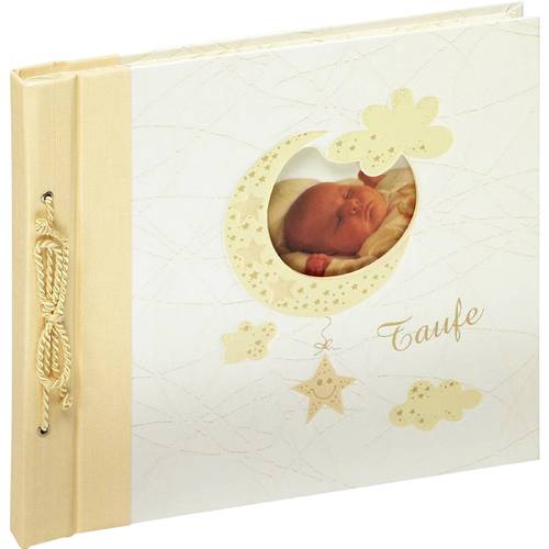 walther+ design MT114 Fotoalbum (B x H) 28 cm x 25 cm Beige 60 Seiten