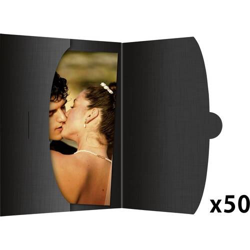 Daiber 09024 Fotohüllen Schwarz 20 x 30 cm