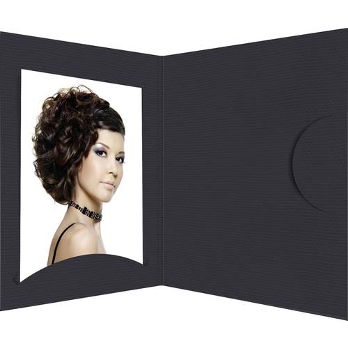 Daiber 15064 Fotohüllen Schwarz 10 x 15 cm