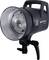 Studioleuchte Elinchrom ELC 125 mit schwarzem Gehäuse, großem Reflektor und Tragegriff, ideal für professionelle Fotografie.