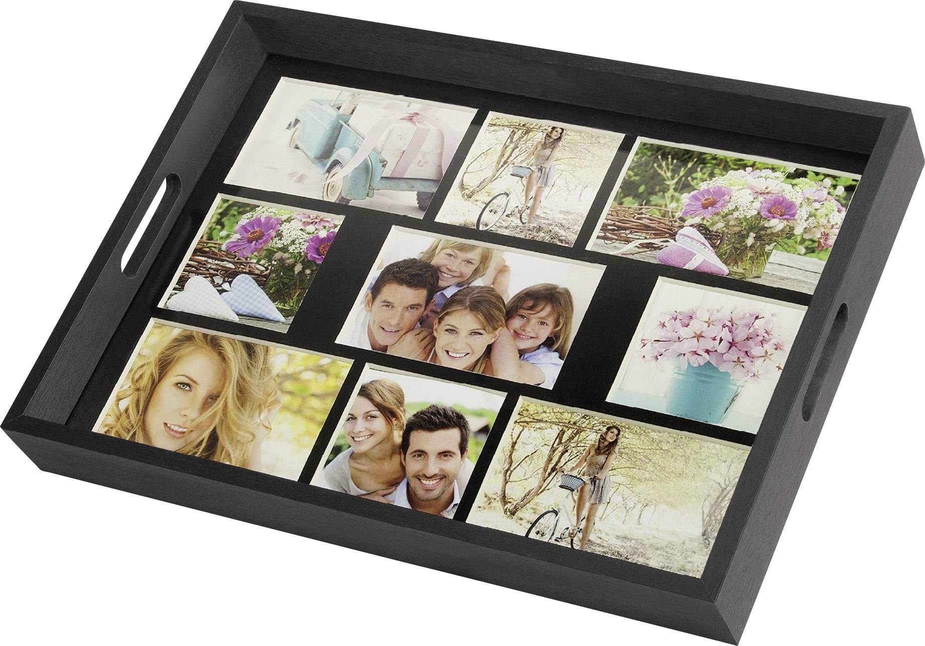 ZEP W002 Bilder Wechselrahmen Papierformat: 10 x 15 cm Schwarz