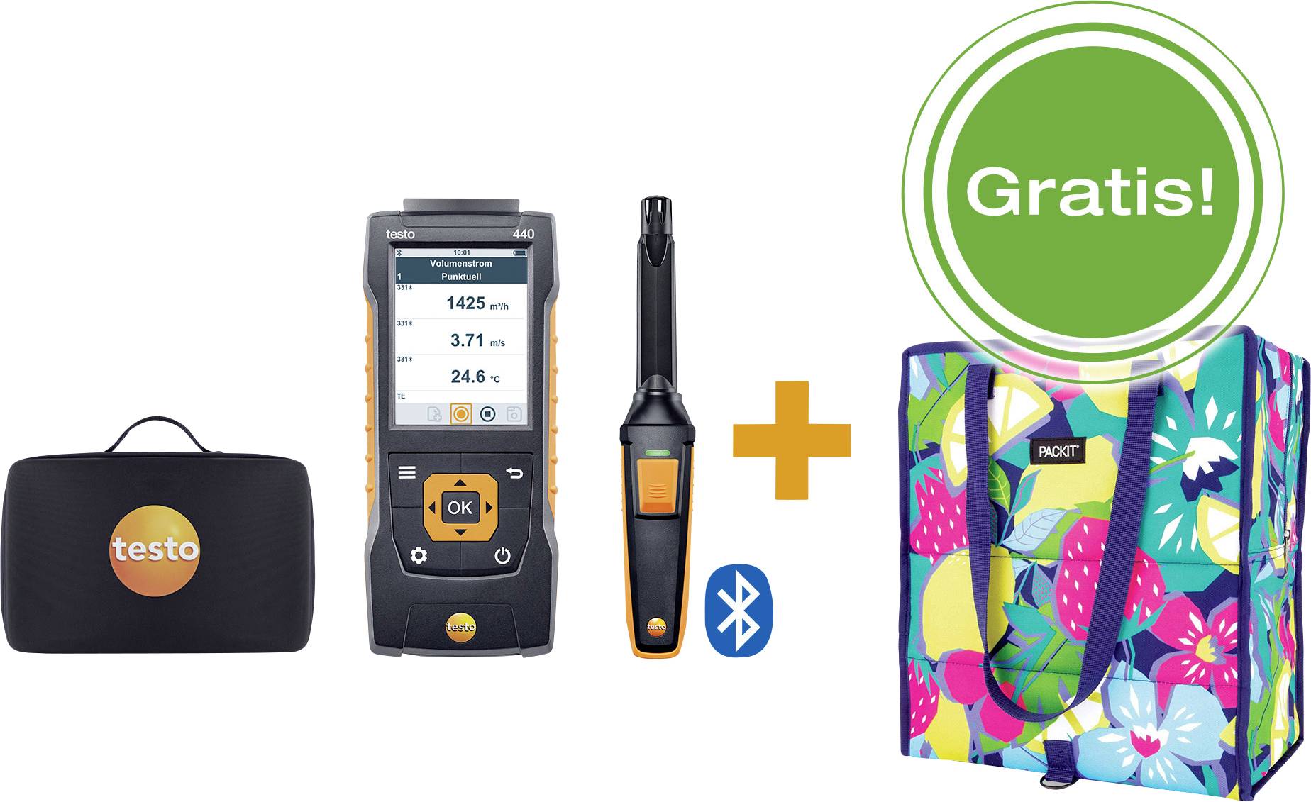 testo 440 CO2 Messgerät 0 - 10000 ppm