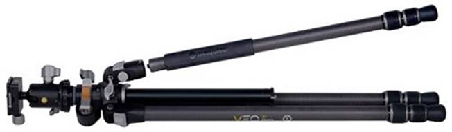 Vanguard VEO3+263CB Dreibeinstativ Arbeitshöhe=1470 - 1725 cm Grau, Schwarz-5