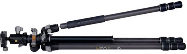 Vanguard VEO3+263CB Dreibeinstativ Arbeitshöhe=1470 - 1725 cm Grau, Schwarz-6