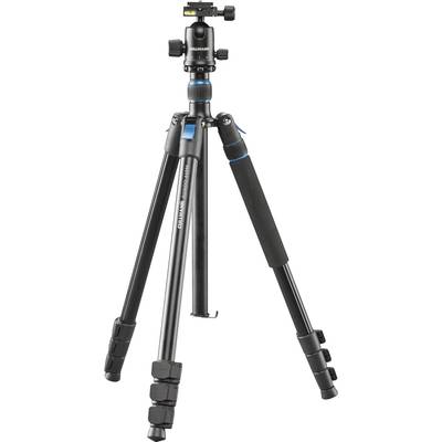 Cullmann Dreibeinstativ Arbeitshöhe=48 - 185 cm Schwarz Kugelkopf, Integriertes Stativ, inkl. Tasche-0