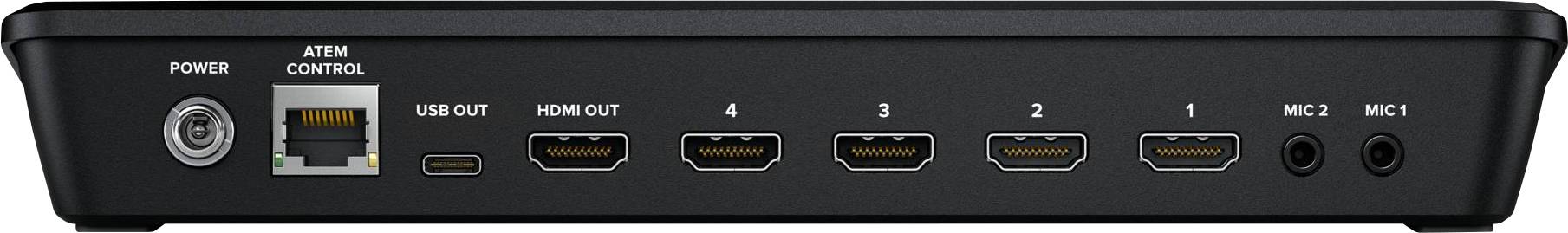 Blackmagic ATEM mini Pro ISO, Full HD, 1280 x 720,1920 x 1080 Pixel, 720p, 1080i, 1080p, 60 fps, 10,100,1000 Mbit/s, 10/-1