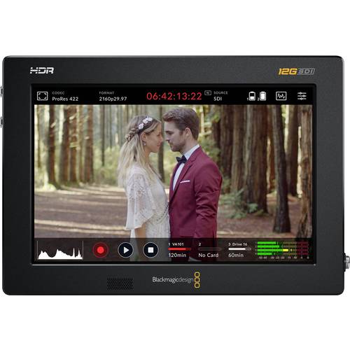 Blackmagic Design Zubehör Digitalkameras Videomonitor 17.8 cm 7 Zoll HDMI®, SDI, XLR