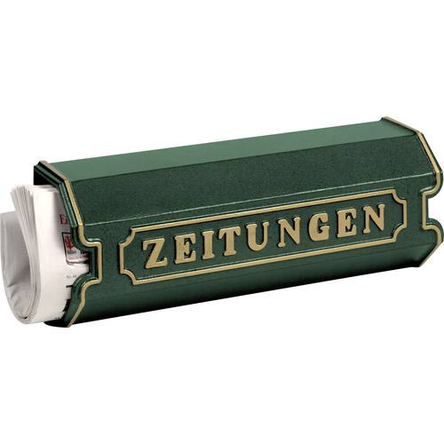Burg Wächter 1890 GR Zeitungsrolle Gussaluminium Grün
