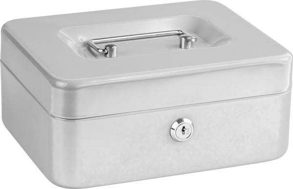 Burg Wächter MONEY 5020 light grey Geldkassette (B x H x T) 200 x 90 x 160 mm Hellgrau