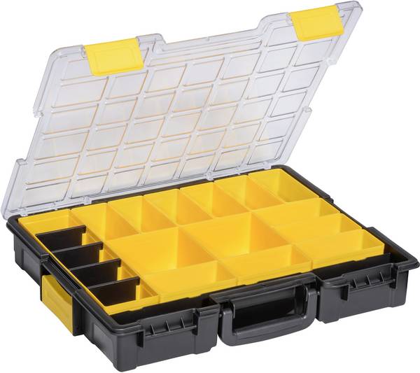 Allit EuroPlus ProK44/19 Sortimentskasten (L x B x H) 440 x 440 x 76 mm Anzahl Fächer: 19 Inhalt 1 St.