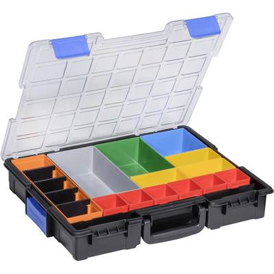 Allit EuroPlus Pro K44/18 Sortimentskoffer (L x B x H) 355 x 440 x 76 mm Anzahl Fächer: 18 Inhalt 1 St.