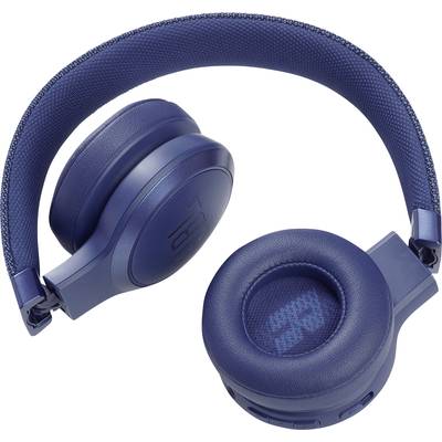 JBL Harman LIVE 460 NC  On Ear Kopfhörer Bluetooth®, kabelgebunden  Blau Noise Cancelling Headset, Klang-Personalisierun