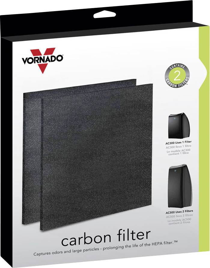 VORNADO Carbon Filter für Luftreiniger (2er Pack)