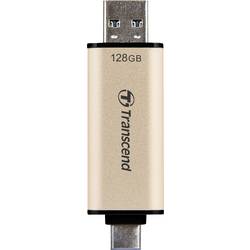 Image of Transcend JetFlash 930C USB-Stick 128 GB Gold TS128GJF930C USB 3.2 Gen 1, USB-C™