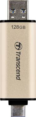 Transcend JetFlash 930C USB-Stick  128 GB Gold TS128GJF930C USB-A (USB 3.2 Gen 1), USB-C®