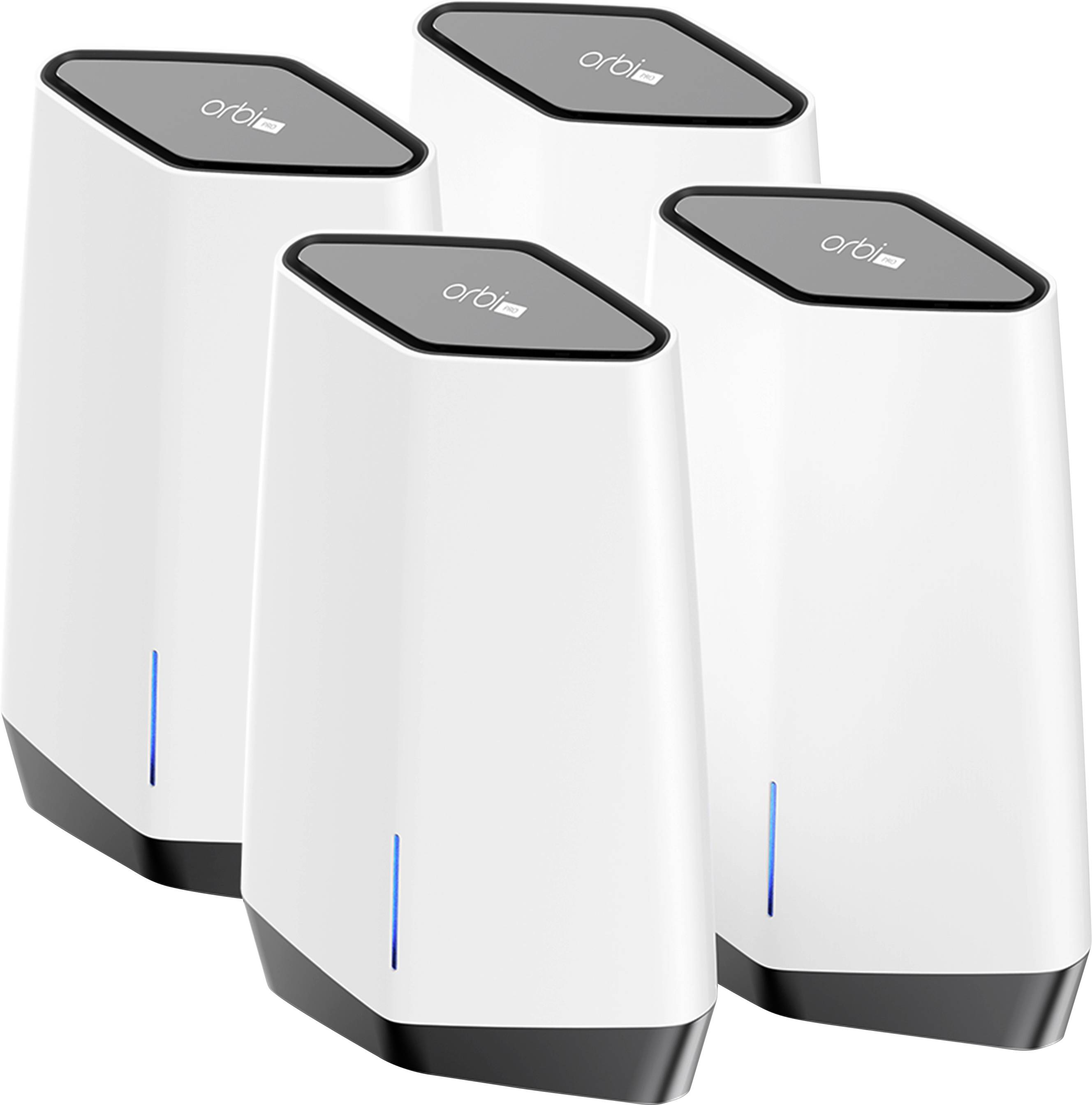 NETGEAR Orbi Pro WiFi 6 Business-Tri-Band-Mesh-AX6000-System mit 1 Router und 1 Satellit