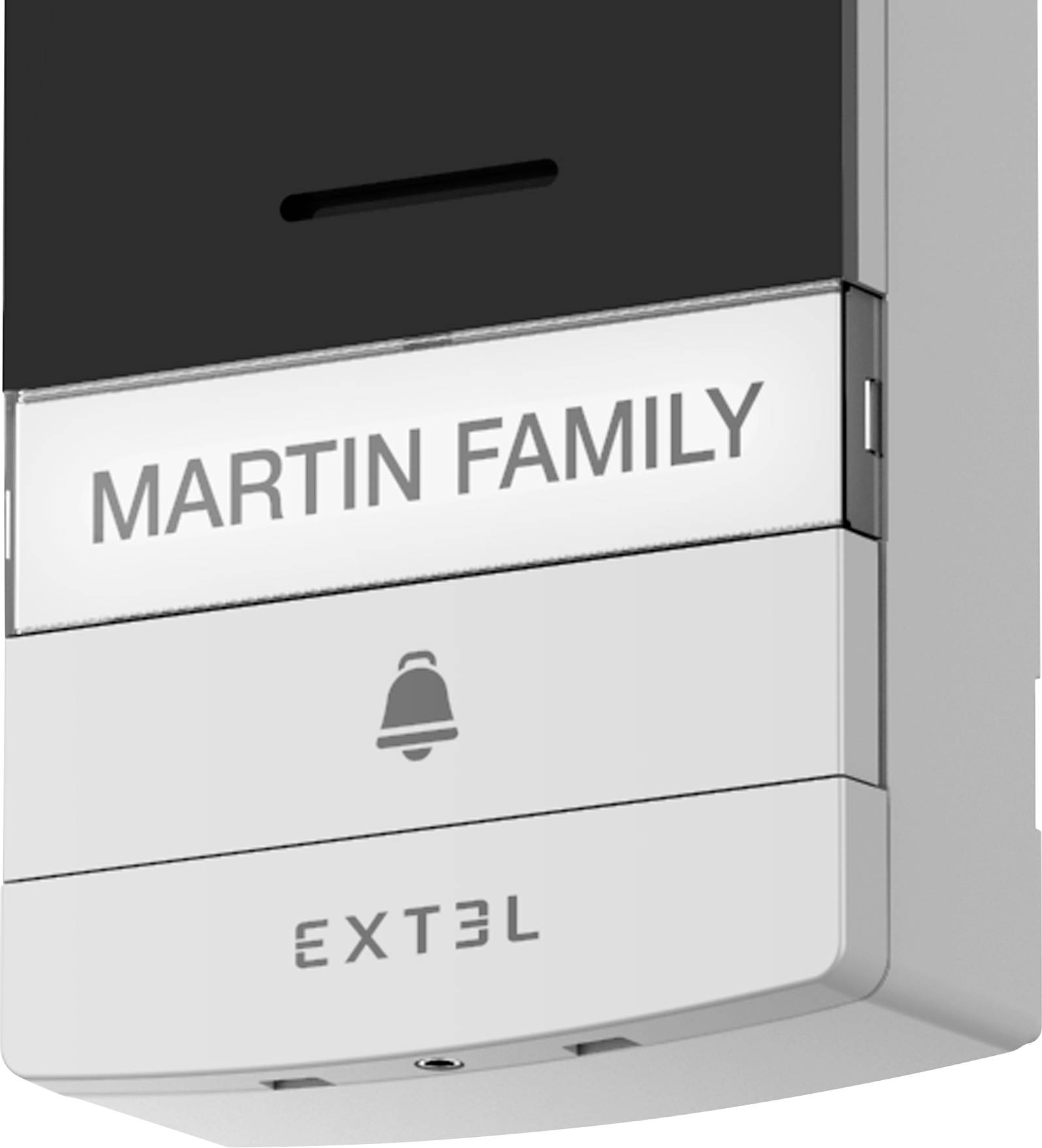 Extel CODE Connect Video-Türsprechanlage WLAN Komplett-Set Schwarz, Glas-11