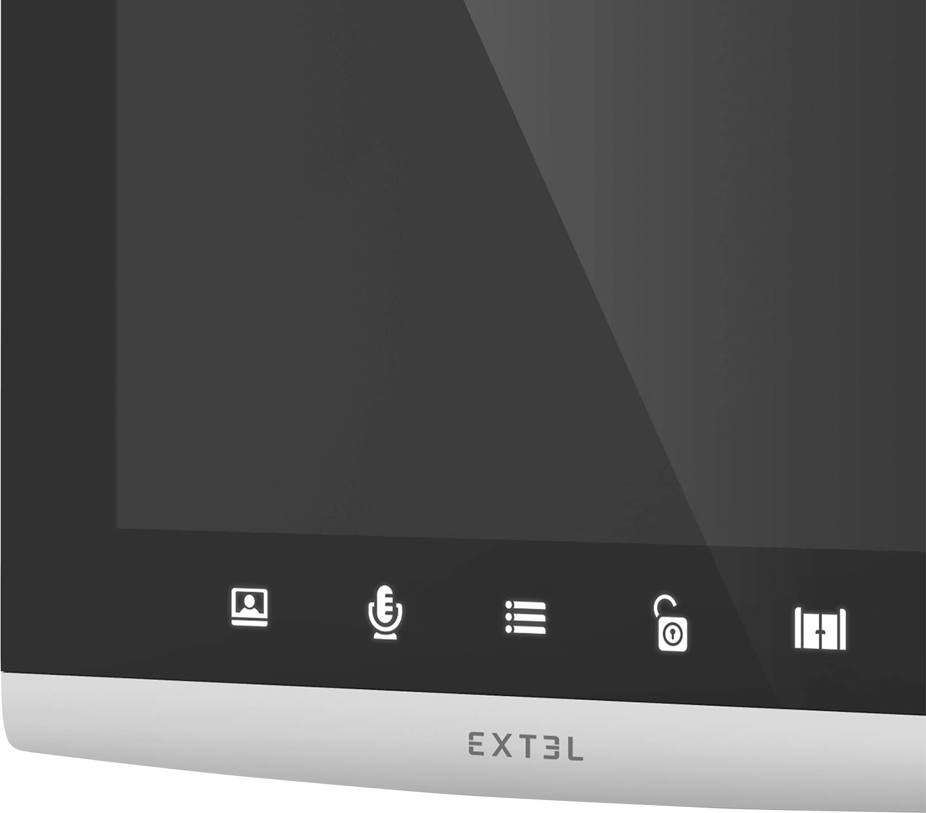 Extel CODE Connect Video-Türsprechanlage WLAN Komplett-Set Schwarz, Glas-13
