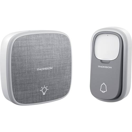 Thomson 513134 Funkklingel Komplett-Set mit Namensschild