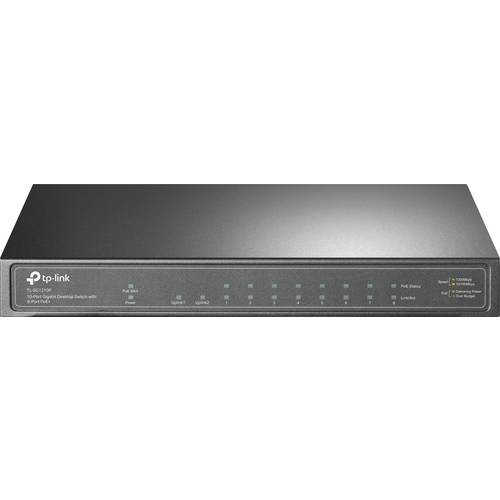 Thumbnail - TP-LINK TL-SG1210P Netzwerk Switch 8 + 1 Port 10 / 100 / 1000 MBit/s PoE-Funktion
