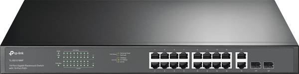 TP-LINK TL-SG1218MP JetStream TL-SG1218MP - V1 Netzwerk Switch 16 + 2 Port 10 / 100 / 1000 MBit/s PoE-Funktion