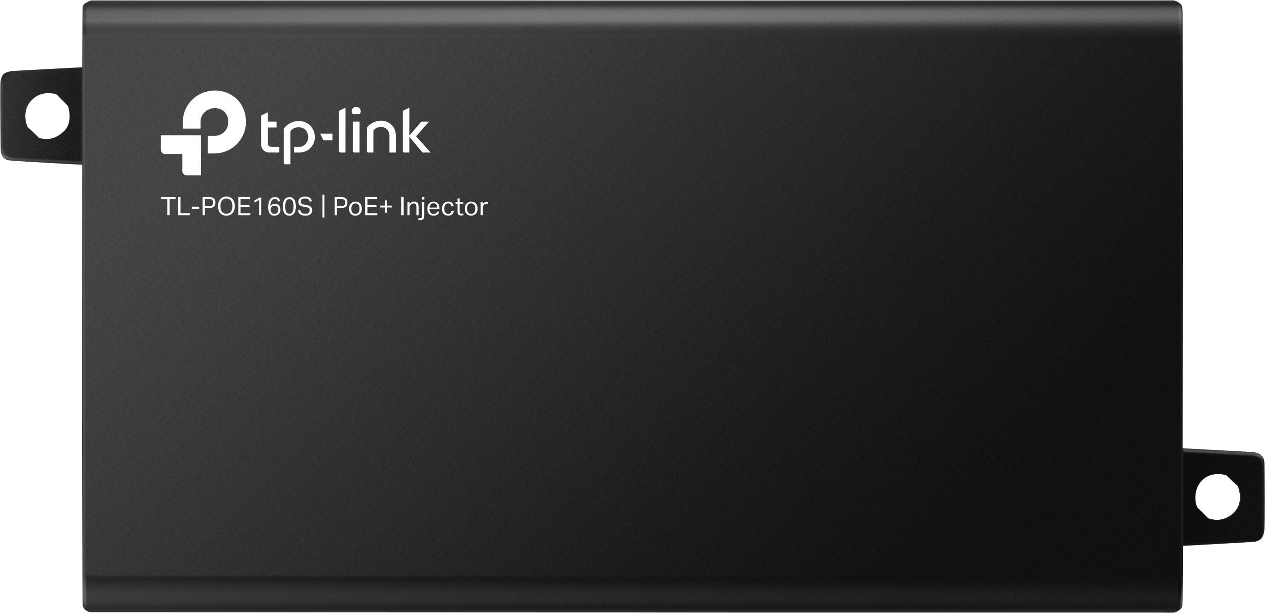 TP-LINK PoE+ Injector Adapter PoE Injektor 10 / 100 / 1000 MBit/s IEEE 802.3af (12.95 W), IEEE 802.3at (25.5 W)-1