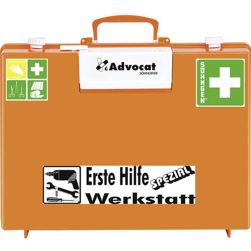 Söhngen 0367003 Erste Hilfe Koffer DIN 13157 400 x 300 x 150 Orange