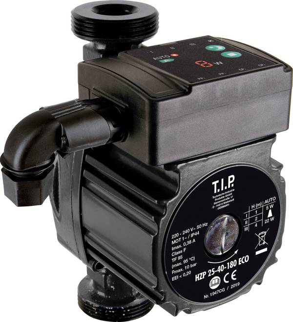 T.I.P. - Technische Industrie Produkte HZP 25-40-180 ECO Umwälzpumpe