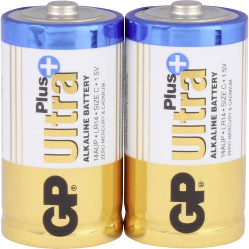 GP Ultra Baby (C)-Batterie Alkali-Mangan 1.5 V 2 St.