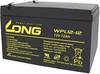 Long WPL12-12 WPL12-12 Bleiakku 12 V 12 Ah Blei-Vlies (AGM) (B x H x T) 151 x 93 x 98 mm Flachstecker 6.35 mm Geringe Selbstentladung, Wartungsfrei