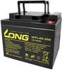 Long WPL45-12 WPL45-12 Bleiakku 12 V 45 Ah Blei-Vlies (AGM) (B x H x T) 199 x 171 x 166 mm M6-Schraubanschluss Geringe Selbstentladung, Wartungsfrei