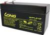 Long WP1.2-12 WP1.2-12 Bleiakku 12 V 1.2 Ah Blei-Vlies (AGM) (B x H x T) 97 x 59 x 43 mm Flachstecker 4.8 mm VDS-Zertifizierung, Geringe Selbstentladung, Wartungsfrei