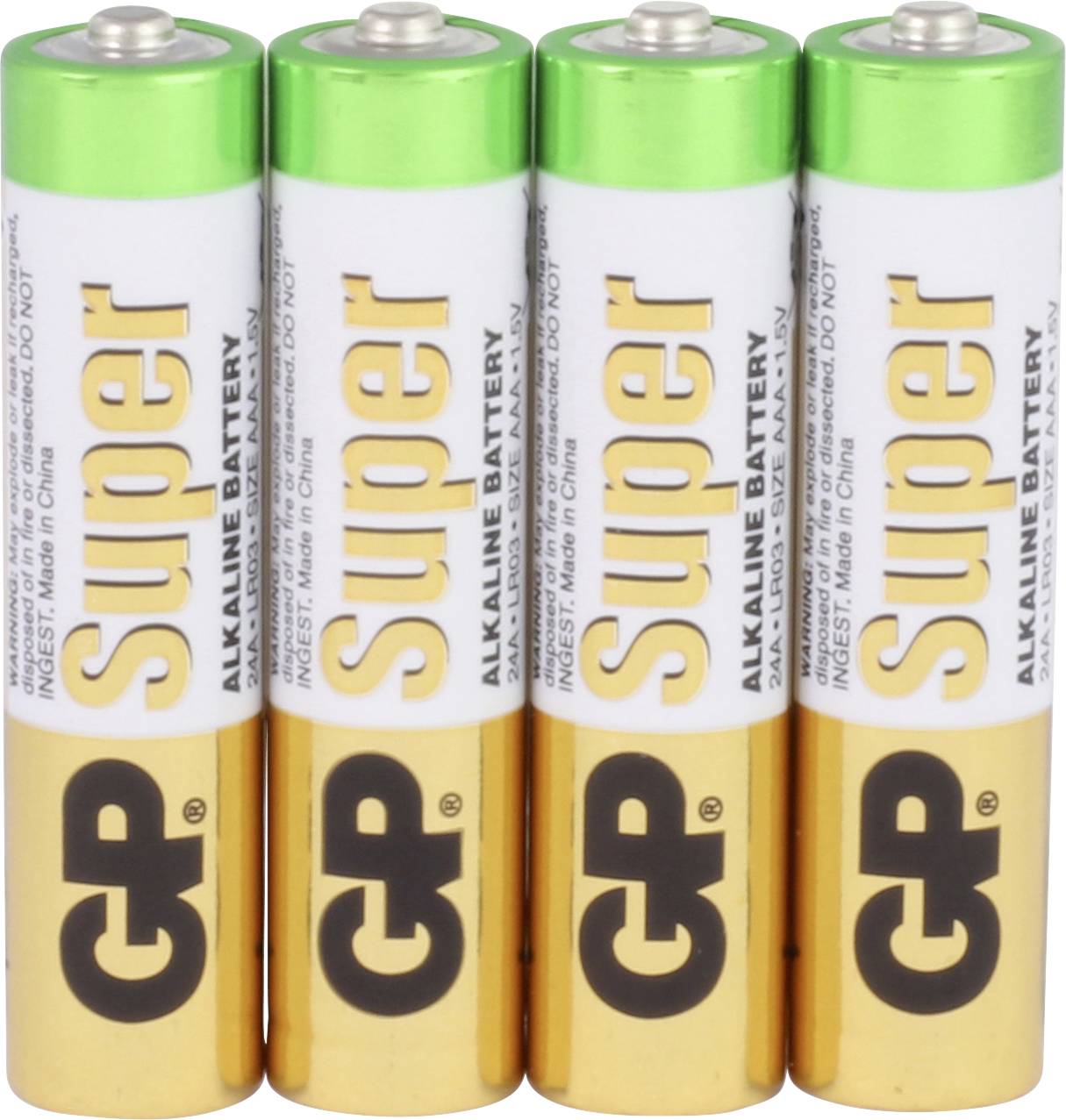 GP BATTERY Batterie GP Alkaline AAA (Micro) / 04er Blister