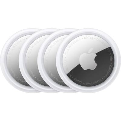 Apple AirTag Weiß-Silber 4 St.