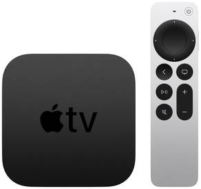 Set-Top-Box und Fernbedienung für Apple TV