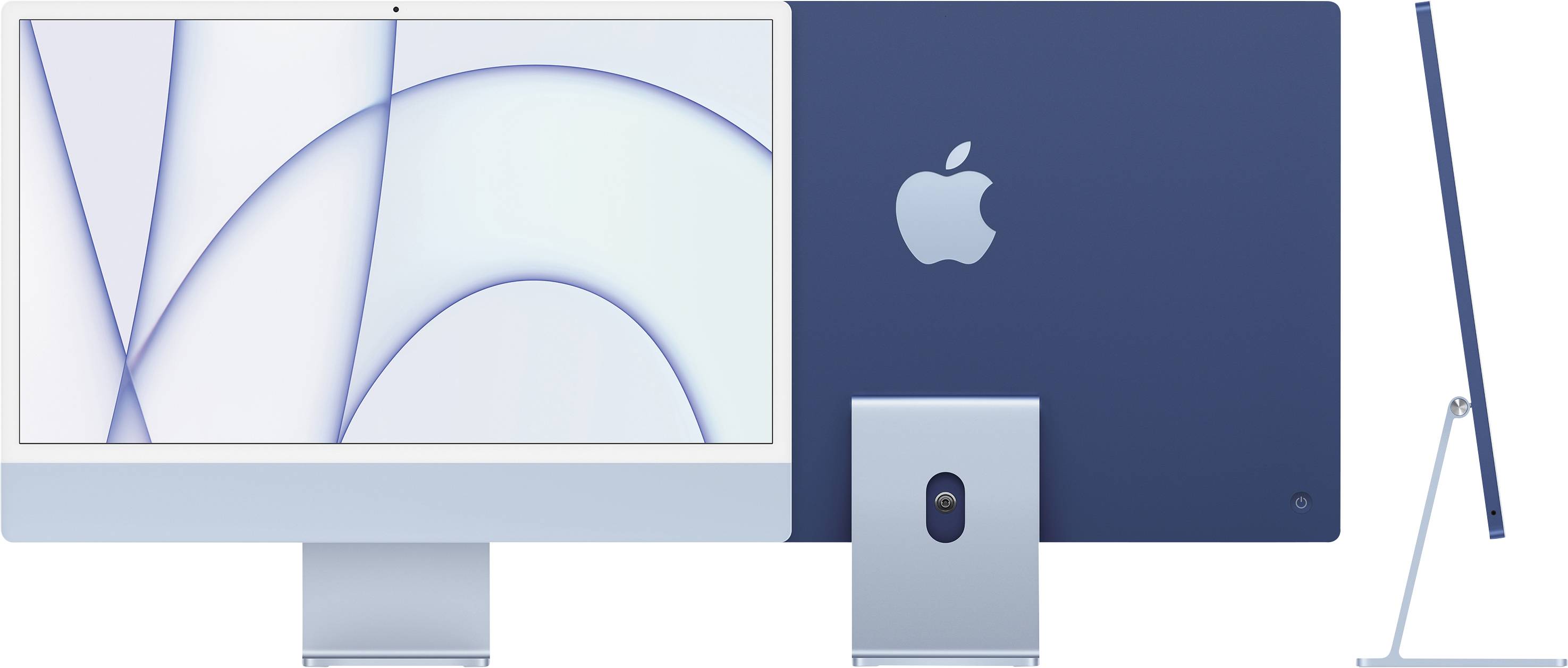 APPLE iMac blau 61cm (24\") Apple M1 8GB 256GB macOS