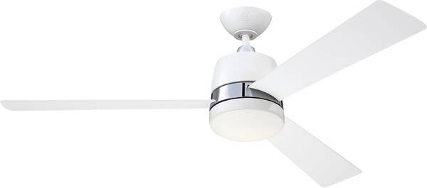 Deckenventilator Tristan Weiß 132 cm mit Licht