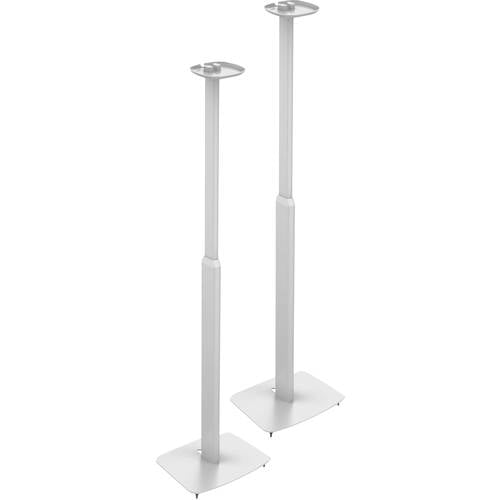 My Wall HS 11 WL Lautsprecher-Ständer Bodenständer, Starr, Stand, Ausziehbar Boden-/Deckenabstand (max.): 1270 mm Weiß 1...