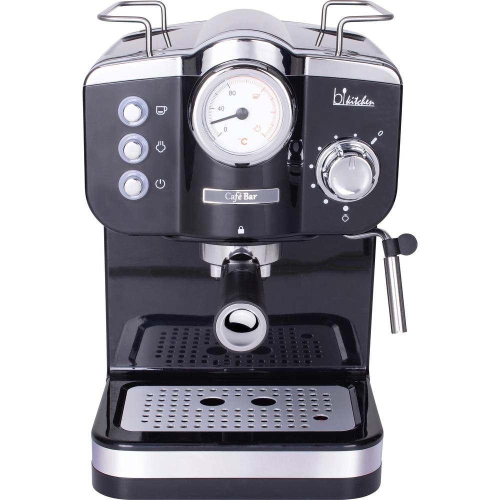 BiKitchen coffee 200 Espressomachine Zwart 1100 W