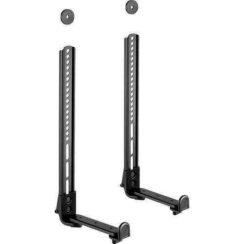 My Wall HZ 19 L Soundbar-Halterung Schwenkbar Schwarz 2 St.