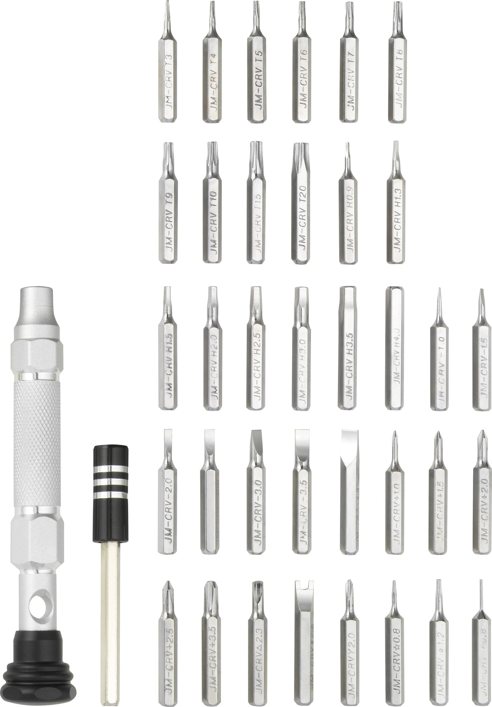 TOOLCRAFT Elektronik- u. Feinmechanik, Werkstatt Bit-Schraubendreher 38teilig-2