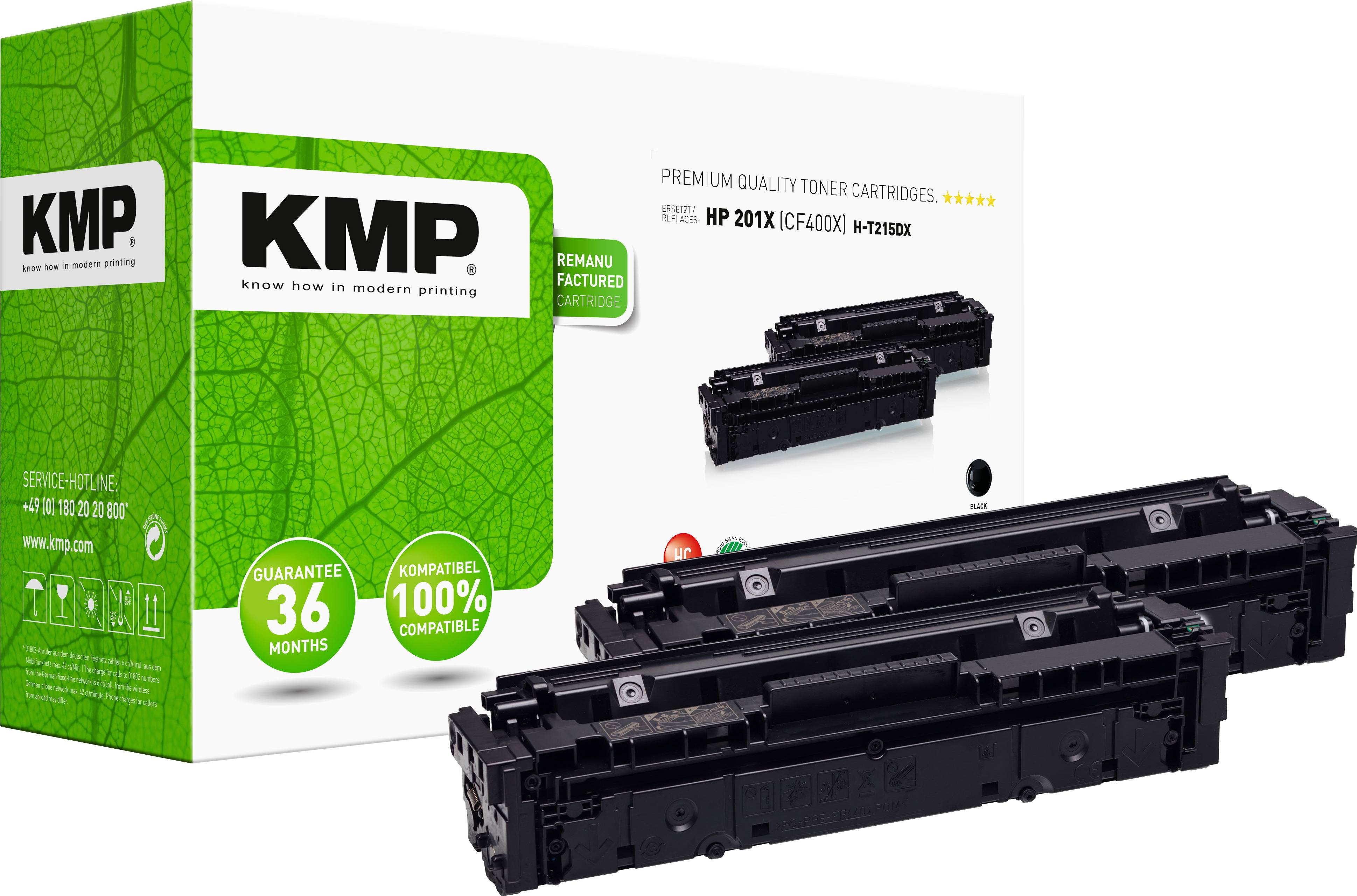 KMP Tonerkartusche ersetzt HP 201X (CF400X)