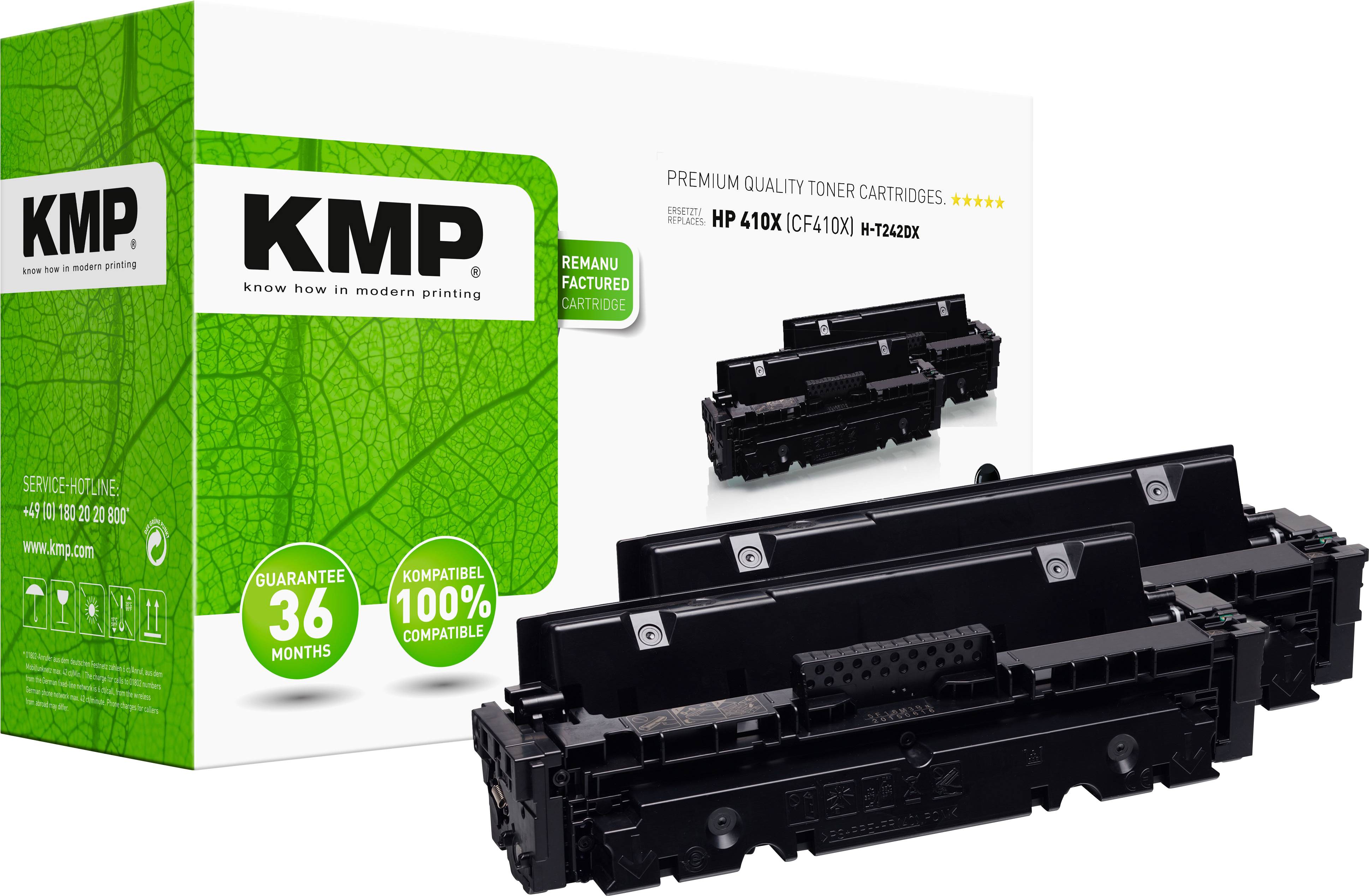 KMP Tonerkartusche ersetzt HP 410X (CF410X)