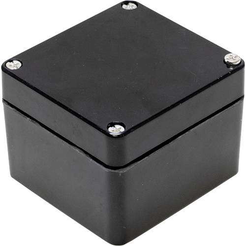 Hammond Electronics 1590ZGRP081BK Universal-Gehäuse 80 x 75 x 55 Polyester Schwarz 1 St.