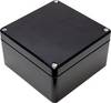Hammond Electronics 1590ZGRP161BK Universal-Gehäuse 160 x 160 x 90 Polyester Schwarz 1 St.