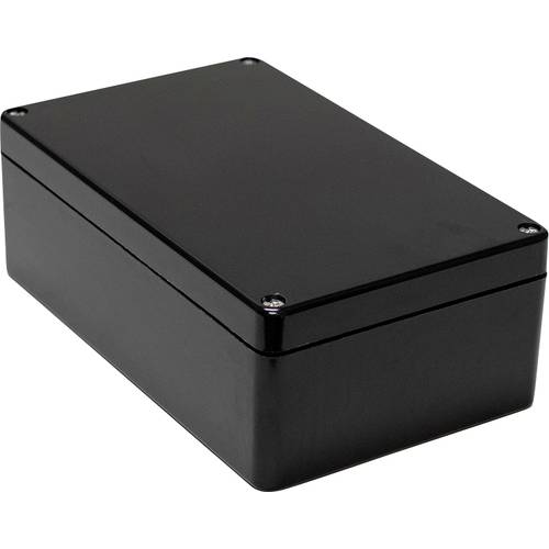 Hammond Electronics 1590ZGRP162BK Universal-Gehäuse 260 x 160 x 90 Polyester Schwarz 1 St.