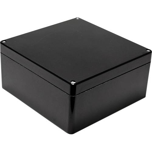 Hammond Electronics 1590ZGRP234BK Universal-Gehäuse 255 x 250 x 120 Polyester Schwarz 1 St.